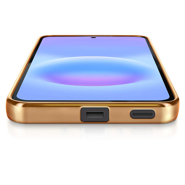 Acheter Avizar Coque pour Galaxy A57 MagSafe Souple Antichocs avec Contour Chromé