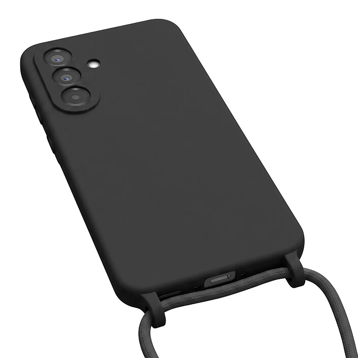 Acheter Avizar Coque pour Samsung Galaxy A56 en Silicone avec Cordon Tour de Cou