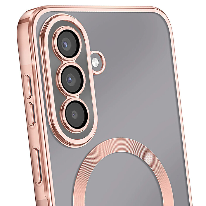 Avis Avizar Coque pour Galaxy A57 MagSafe Souple Antichocs avec Contour Chromé