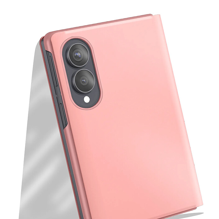 Avis Avizar Étui Clapet Miroir pour Galaxy Z Fold8 Effet Cuir avec Support Mains-Libres