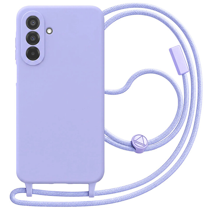 Avizar Coque pour Samsung Galaxy A26 en Silicone avec Cordon Tour de Cou