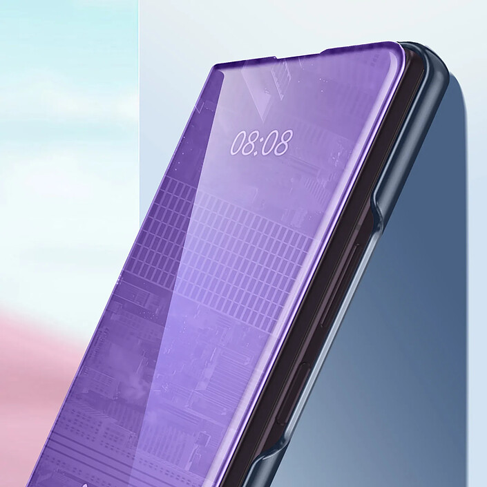 Acheter Avizar Étui Clapet Miroir pour Galaxy Z Fold8 Ultra Effet Cuir avec Support Mains-Libres