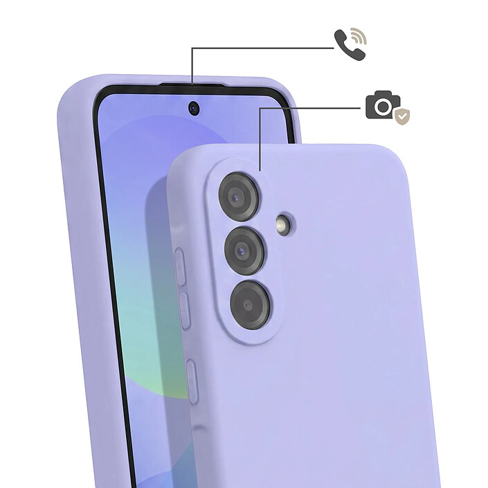 Avis Avizar Coque pour Samsung Galaxy A56 en Silicone avec Cordon Tour de Cou