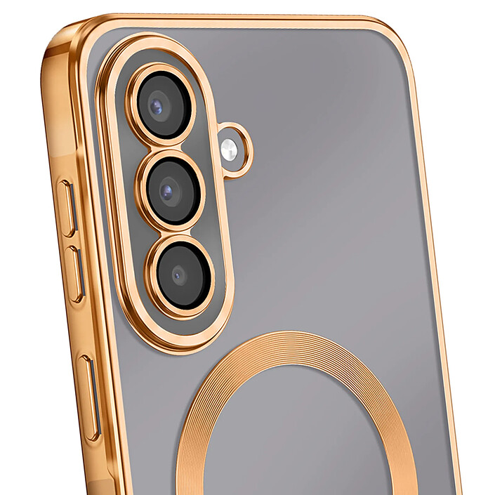 Avis Avizar Coque pour Galaxy A57 MagSafe Souple Antichocs avec Contour Chromé
