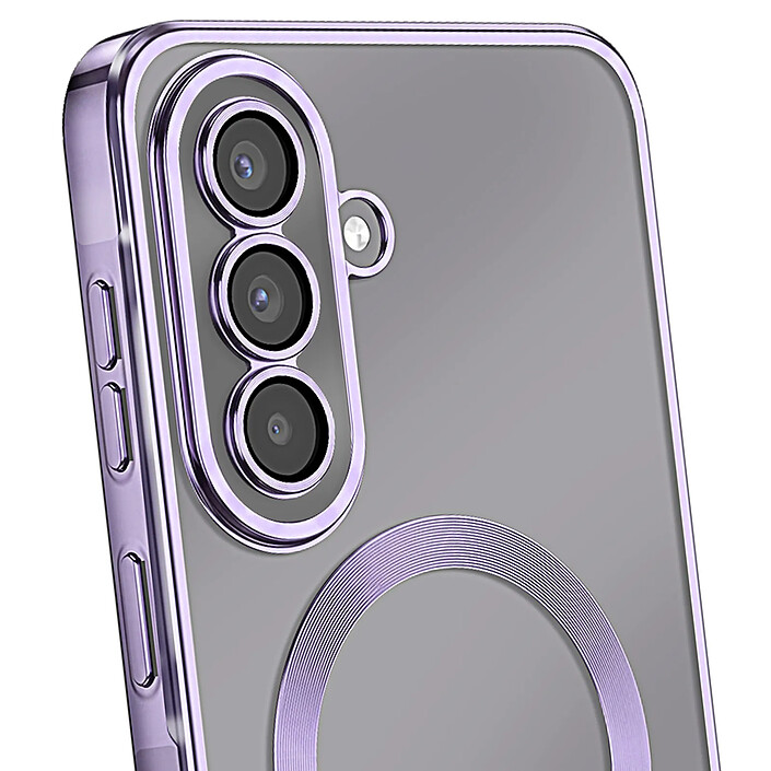 Avis Avizar Coque pour Galaxy A57 MagSafe Souple Antichocs avec Contour Chromé