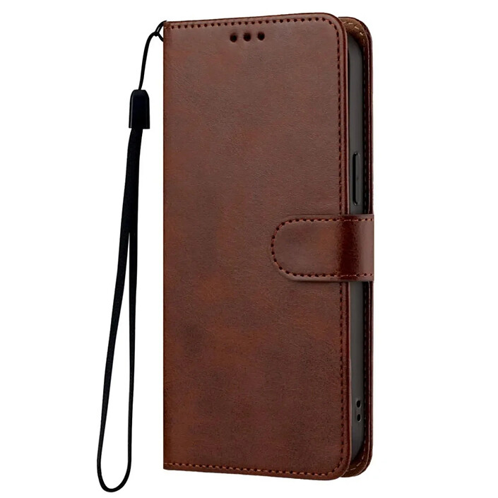 Avizar Étui Portefeuille pour Oppo Reno 16F / 16 FS avec Dragonne et Support Pliable