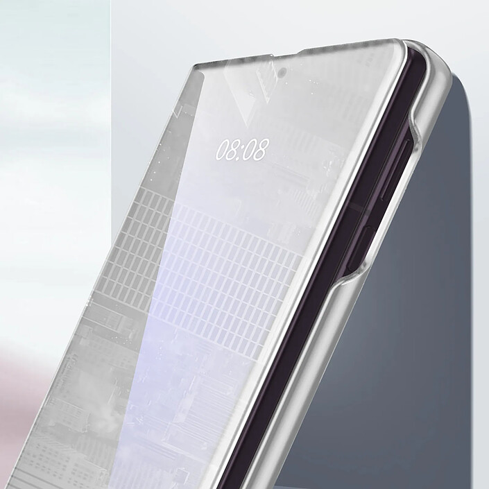 Acheter Avizar Étui Clapet Miroir pour Galaxy Z Fold8 Effet Cuir avec Support Mains-Libres