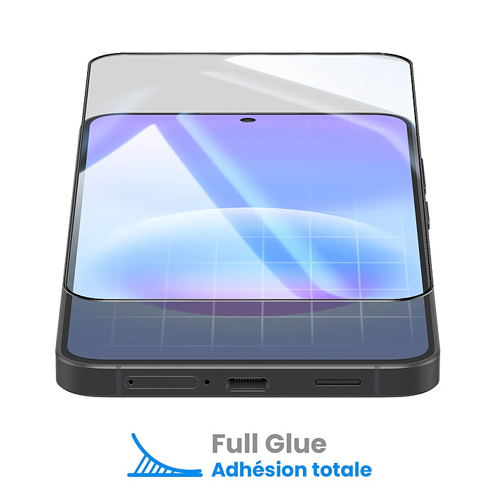 Acheter Avizar Protection d'Écran pour Galaxy A57 Full Glue en Verre Trempé Biseauté