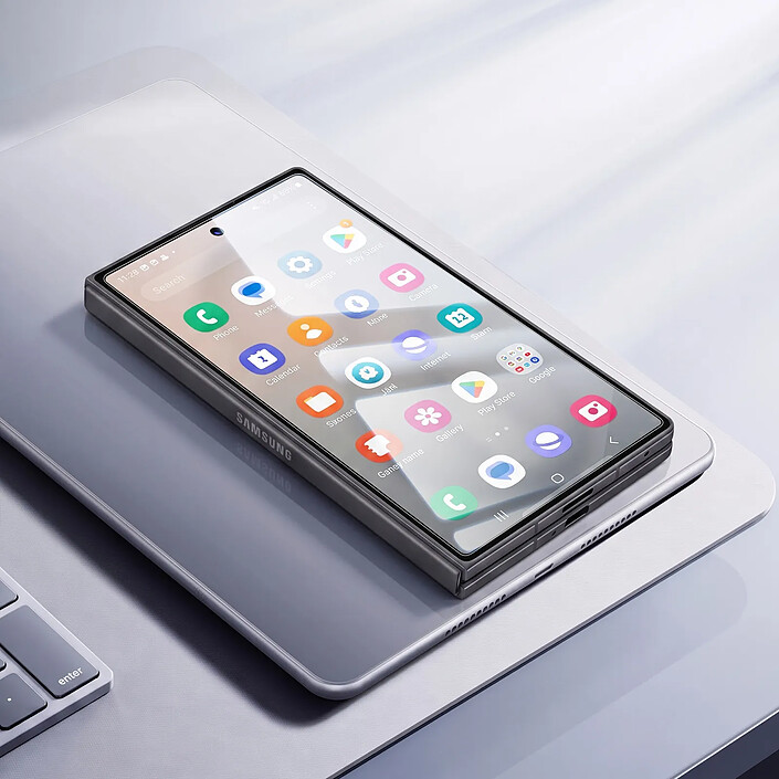 Avis Avizar Protection d'Écran pour Galaxy Z Fold8 Externe en Verre Trempé Antichoc
