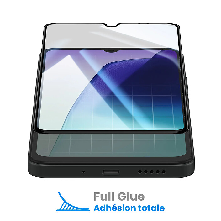 Acheter Avizar Protection d'Écran pour Xiaomi Redmi 14C Full Glue en Verre Trempé Biseauté