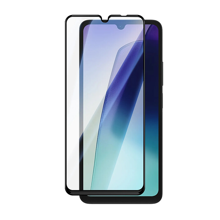 Avizar Protection d'Écran pour Xiaomi Redmi 14C Full Glue en Verre Trempé Biseauté