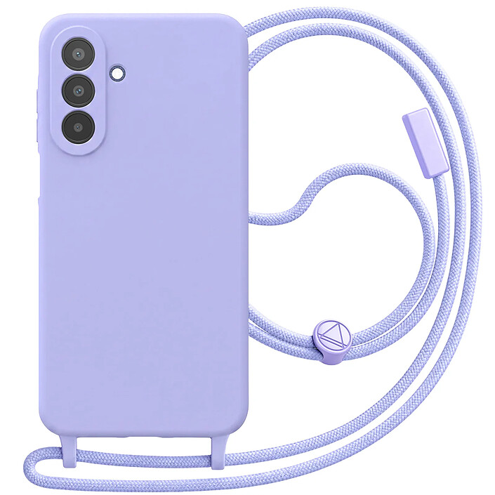 Avizar Coque pour Samsung Galaxy A25 5G en Silicone avec Cordon Tour de Cou