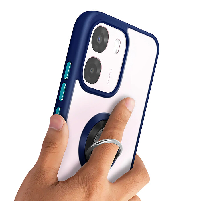 Acheter Avizar Coque pour Oppo A6 / A6x avec Anneau Magnétique Finition Givrée
