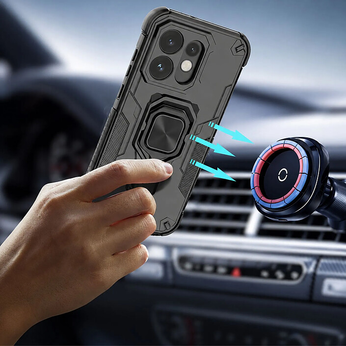 Avis Avizar Coque pour Oppo Reno 16 Antichoc avec Anneau Magnétique Support