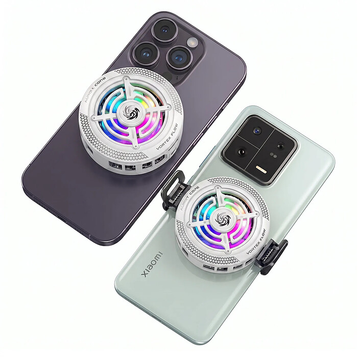 Acheter Avizar Refroidisseur Magnétique pour Smartphone Rétroéclairé avec Pince Amovible