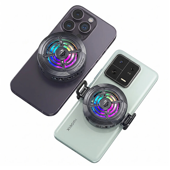 Acheter Avizar Refroidisseur Magnétique pour Smartphone Rétroéclairé avec Pince Amovible