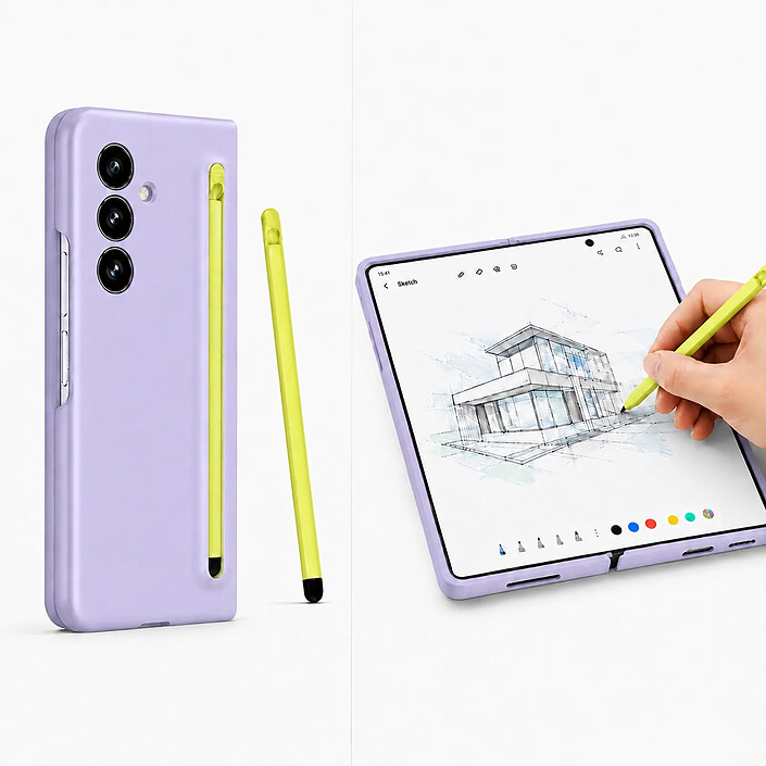 Avis Avizar Coque pour Galaxy Z Fold 8 Ultra Intégrale 360° Finition Mat avec Stylet