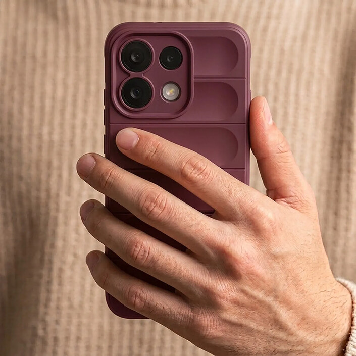 Acheter Avizar Coque pour Oppo Reno 16F / 16 FS avec Relief 3D et Grip Antidérapant
