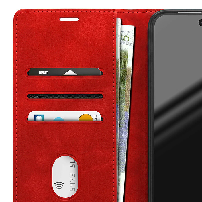Avizar Étui Portefeuille pour Google Pixel 11 Pro XL Effet Daim avec Support pas cher