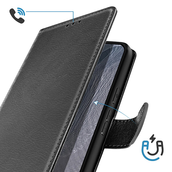 Avis Avizar Étui Portefeuille pour Pixel 11 Pro XL Série Chesterfield avec Fonction Support