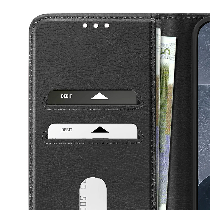 Avizar Étui Portefeuille pour Pixel 11 Pro XL Série Chesterfield avec Fonction Support pas cher