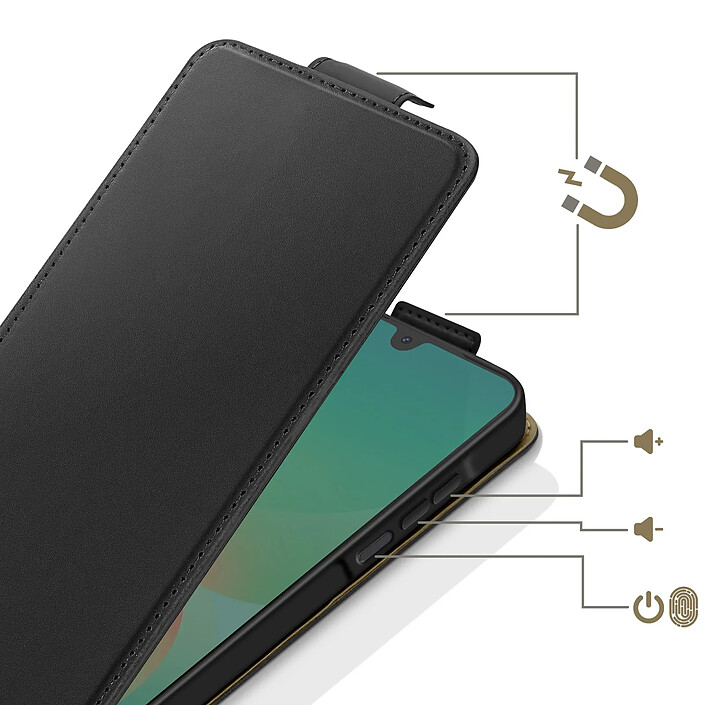 Avis Avizar Étui à Clapet Vertical pour Galaxy A26 Magnétique avec Porte-carte Intégré