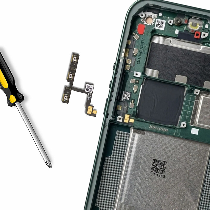 Avis Clappio Nappe Bouton Power et Volume pour Xiaomi 17 Ultra avec Câble Flex