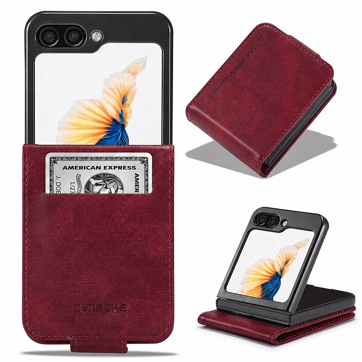 Avis Avizar Étui Folio pour Galaxy Z Flip 8 Design Vintage Support Vidéo
