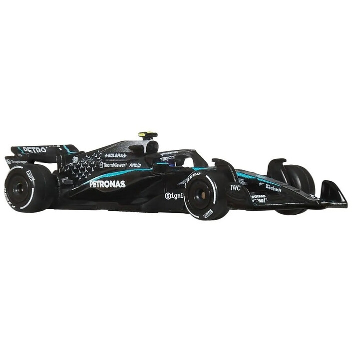 Formule 1 - Véhicule Formule 1 Hot Wheels Premium Die-Cast 1/64 Team Mercedes Benz Driver 2 pas cher