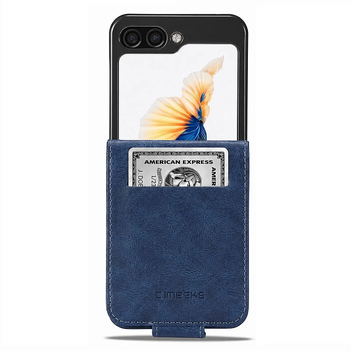 Avizar Étui Folio pour Galaxy Z Flip 8 Design Vintage Support Vidéo