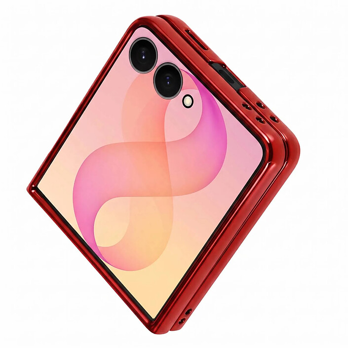 Acheter Avizar Coque pour Samsung Galaxy Z Flip 8 Pailletée avec Contour Chromé