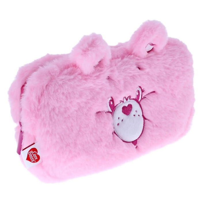 Les Bisounours - Trousse en Peluche Les Bisounours Rose