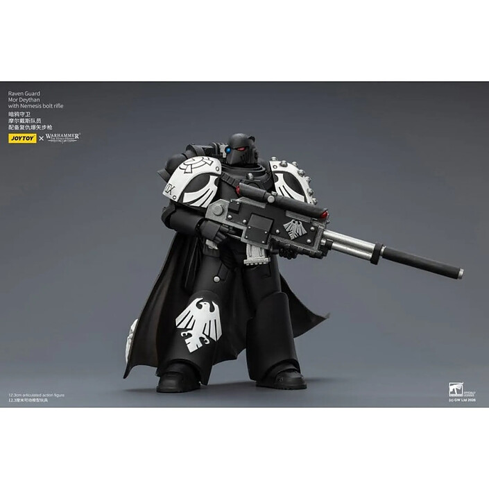 Avis Warhammer 40k - Figurine Raven Guard Mor Deythan 12 cm
