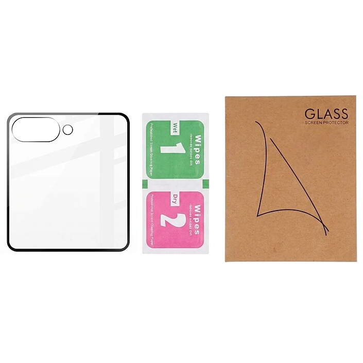 Acheter Avizar Protection d'écran Externe pour Galaxy Z Flip 8 en Verre Trempé Full Glue