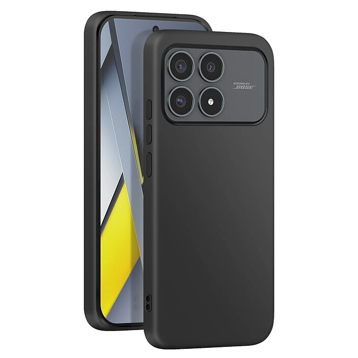 Avizar Coque pour Poco F8 Pro en Silicone Souple Antichocs Oléophobe