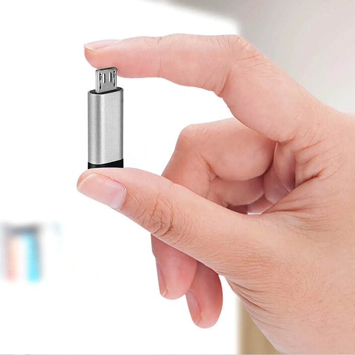 Avizar Adaptateur USB-C vers micro-USB Charge et Synchronisation 2.4A pas cher