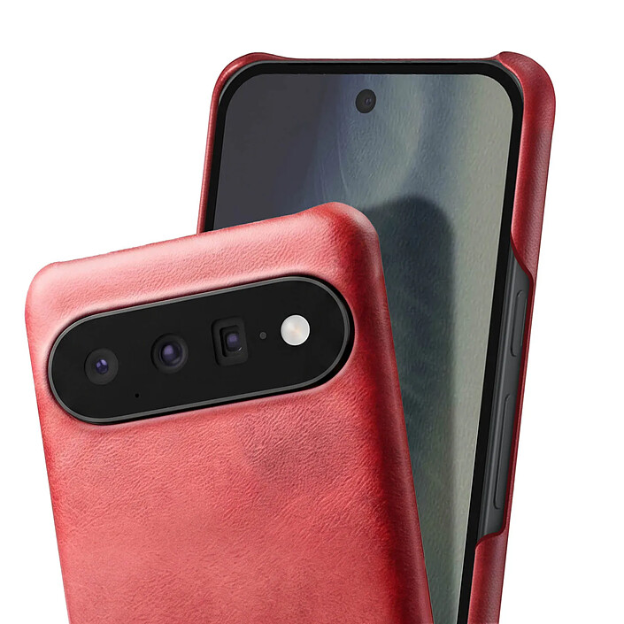 Avis Avizar Coque pour Google Pixel 11 Pro Rigide Effet Cuir avec Bords Surélevés