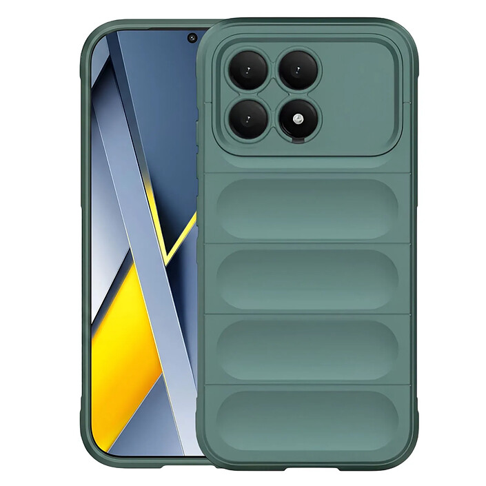 Avizar Coque pour Poco F8 Pro 5G avec Relief 3D et Grip Antidérapant