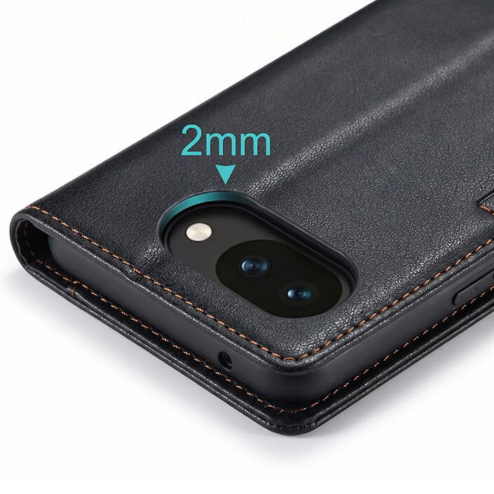 Acheter CaseMe Étui Portefeuille pour Google Pixel 10a Anti-RFID avec Support Noir