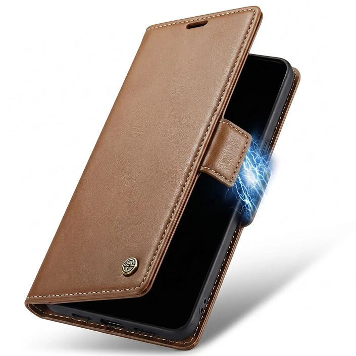 CaseMe Étui Portefeuille pour Google Pixel 10a Anti-RFID avec Support Marron pas cher
