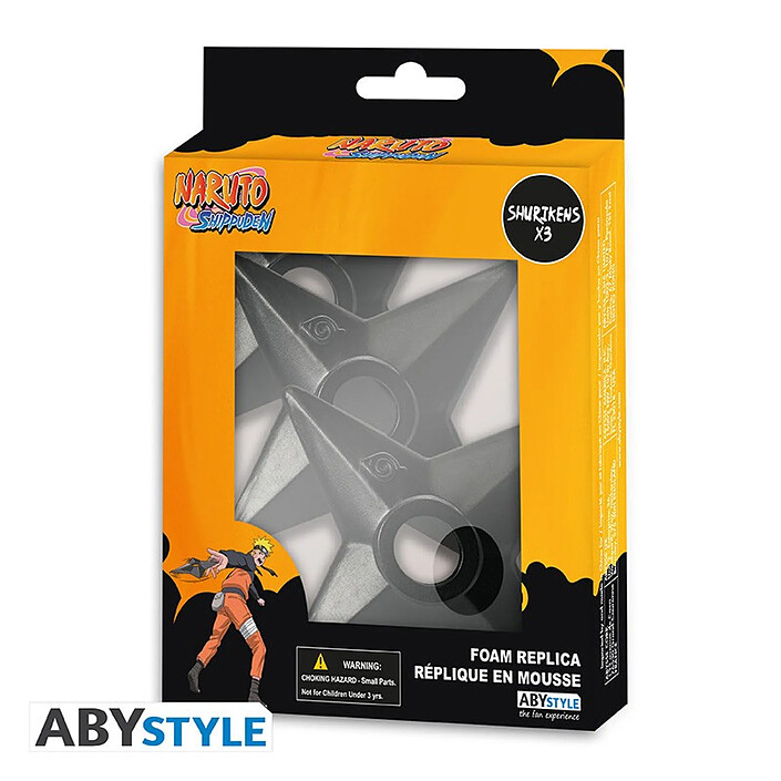 Avis Naruto Shippuden - Réplique en mousse Shuriken