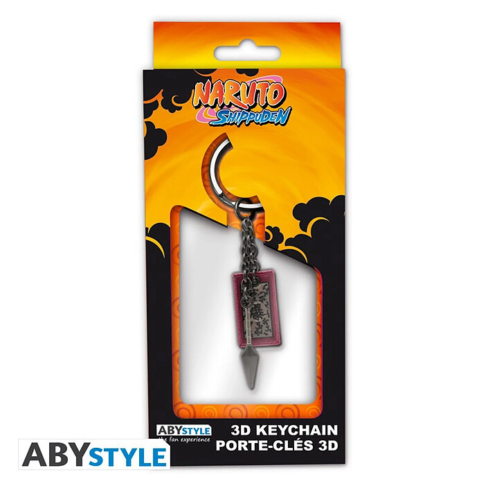 Acheter Naruto Shippuden - Porte-clés 3D Kunai & parchemin explosif