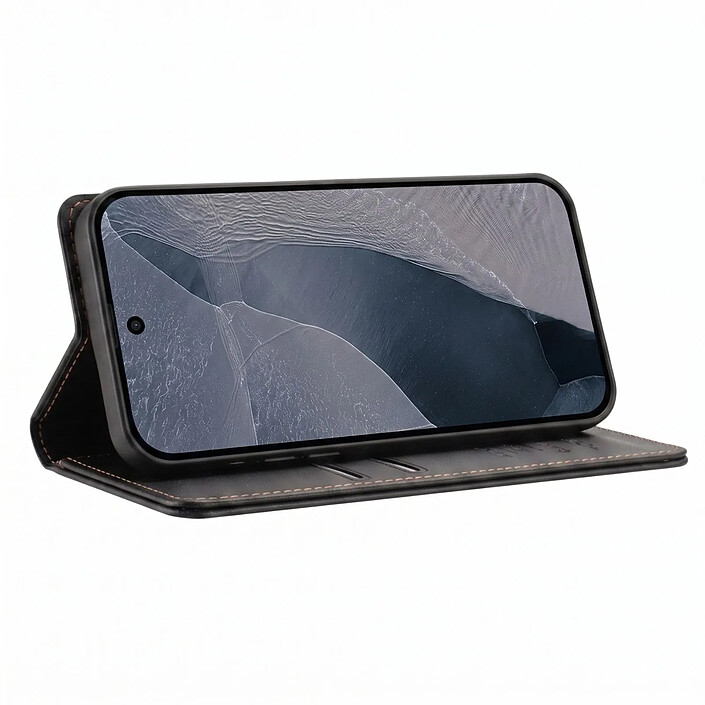 Acheter Avizar Étui Portefeuille pour Google Pixel 11 Pro Similicuir Grainé Anti-RFID