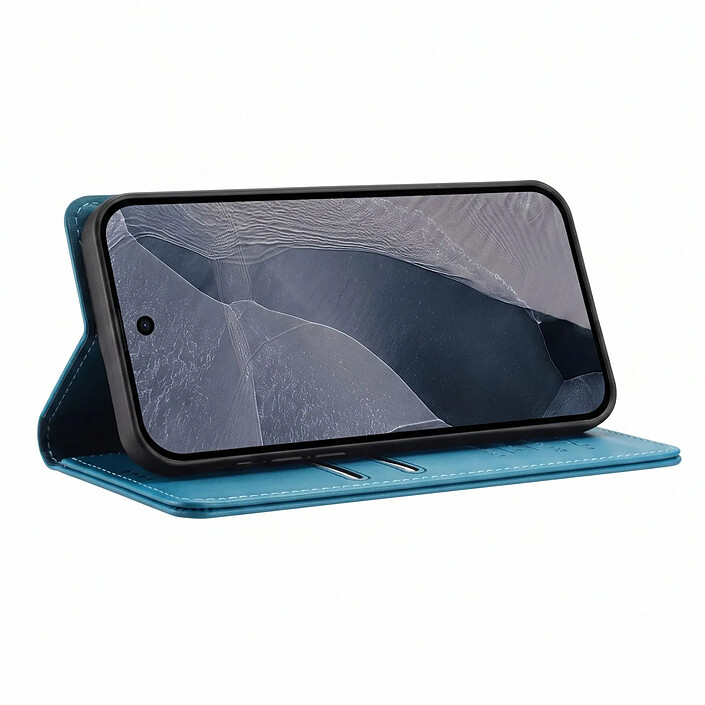 Acheter Avizar Étui Portefeuille pour Google Pixel 11 Pro Similicuir Grainé Anti-RFID