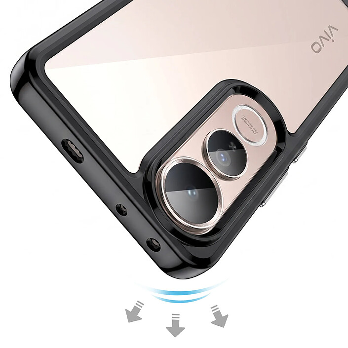 Acheter Avizar Coque pour Vivo V50 Lite Bumper Antichoc avec Coins Renforcés