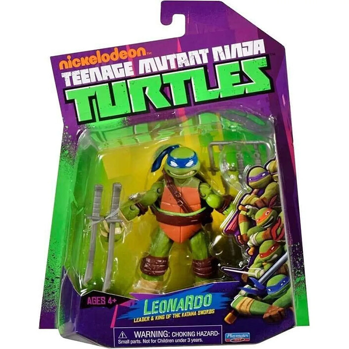 Les Tortues Ninja - Figurine Leonardo 11 cm
