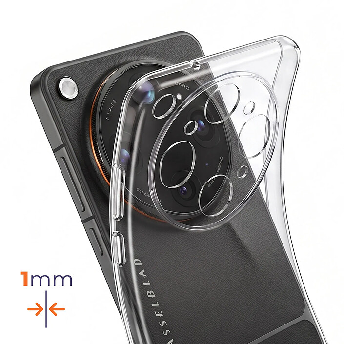 Avis iMak Coque pour Oppo Find X9 Ultra Série CamProtect en Silicone Ultra-fin 1mm Transparent
