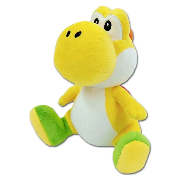 Super Mario - Peluche Yoshi Jaune 20 cm