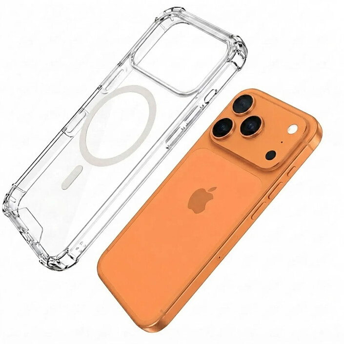 Acheter Avizar Coque MagSafe pour iPhone 17 Pro Max Antichoc Bumper à Coins Renforcés