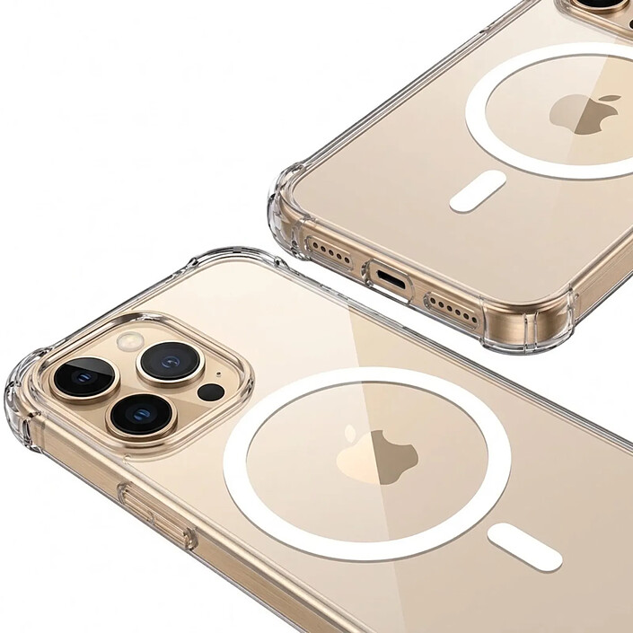 Avizar Coque MagSafe pour iPhone 16 Pro Antichoc Bumper à Coins Renforcés pas cher